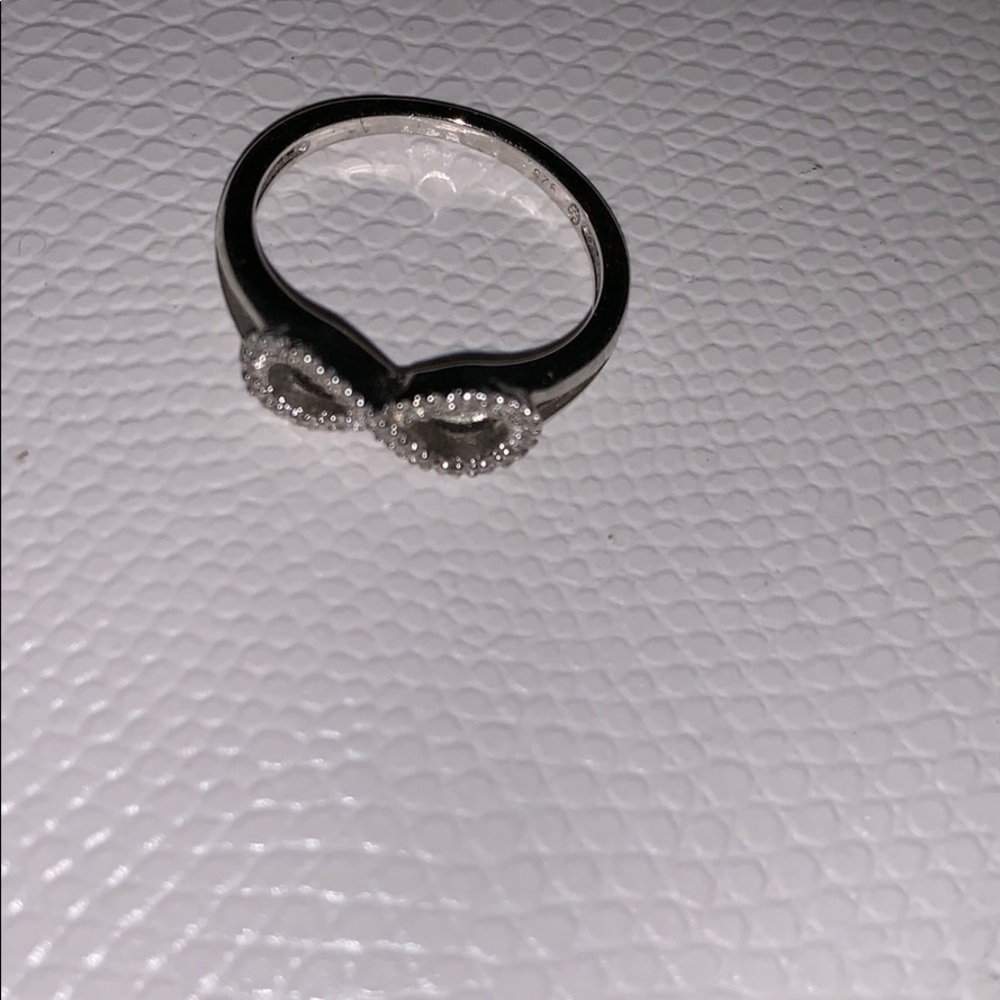 Infinity Ring Sterling Silver - image 2